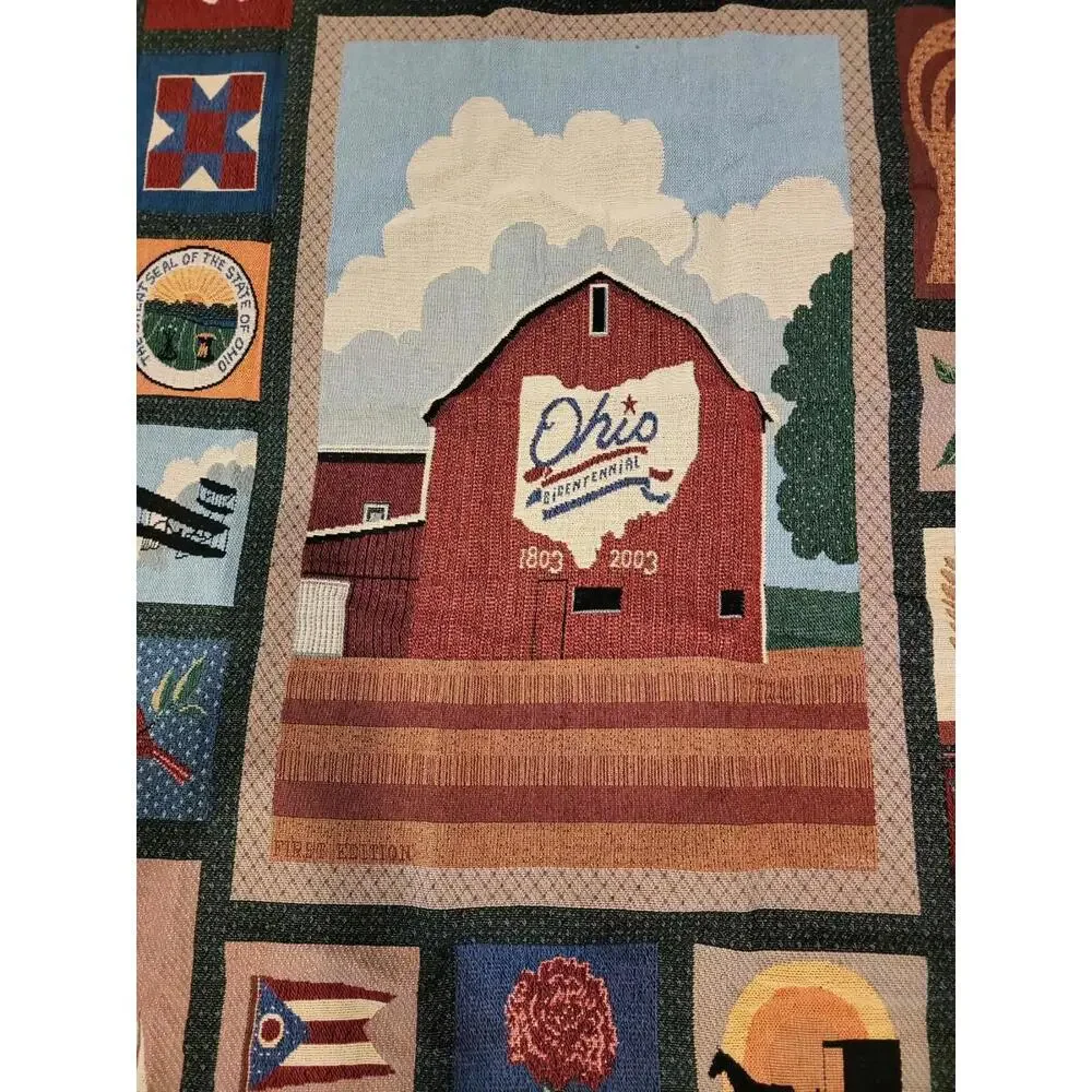 OHIO BI-CCENTENNIAL QUILT by TY MAWR ClASSICS, INC / NEW #00